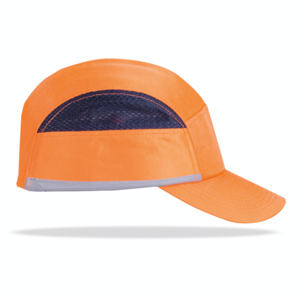 GORRA PROTECCIÓN ANTIGOLPES "BUMPER PRO" NARANJA ALTA VISIBILIDAD