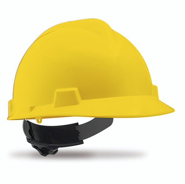 CASCO PROTECCIÓN ROLLER AMARILLO CIERRE RULETA Y ARNÉS TEXTIL