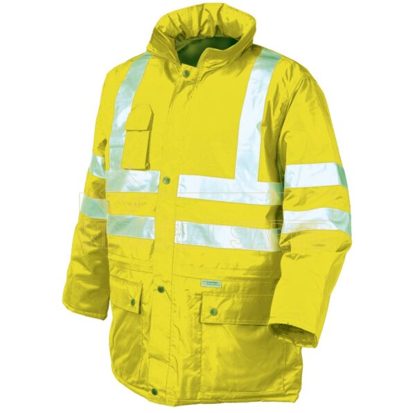 PARKA ACOLCHADA ALTA VISIBILIDAD AMARILLA