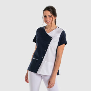 CHAQUETA DYNEKE MANGA CORTA MUJER PARA COMERCIO Y SPA