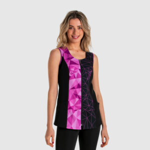 CHAQUETA DYNEKE SIN MANGAS ESTAMPADO LEÓN