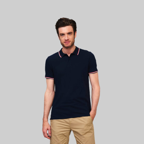 POLO SOL’S “PRESTIGE MEN” HOMBRE MANGA CORTA