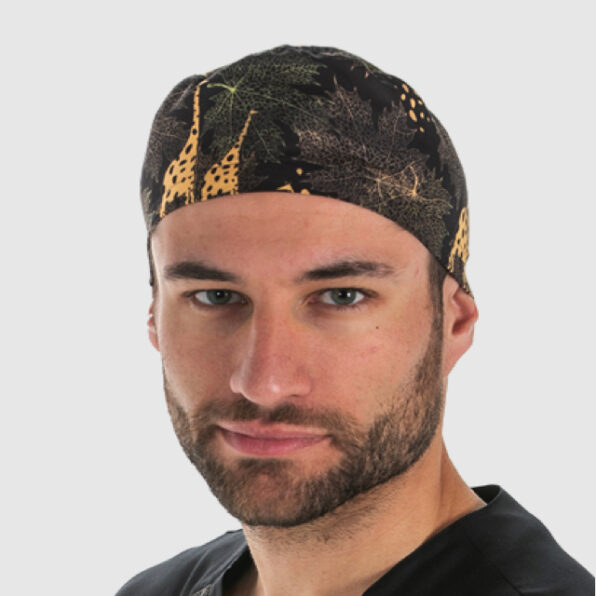 GORRO DYNEKE SANITARIO MICROFIBRA JIRAFAS