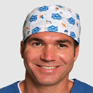 GORRO DYNEKE SANITARIO MICROFIBRA ERIZOS
