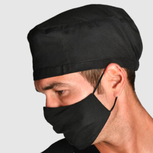 GORRO DYNEKE SANITARIO MICROFIBRA NEGRO