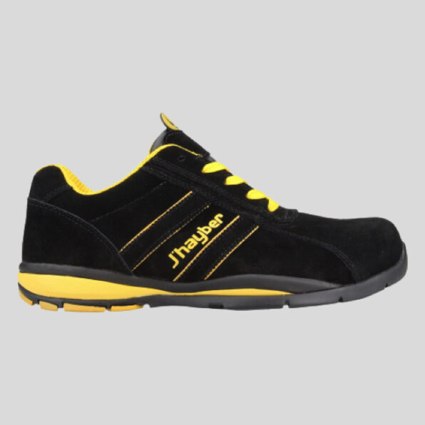 ZAPATILLA J'HAYBER "GOAL S1P HRO SRC" NEGRO Y AMARILLO