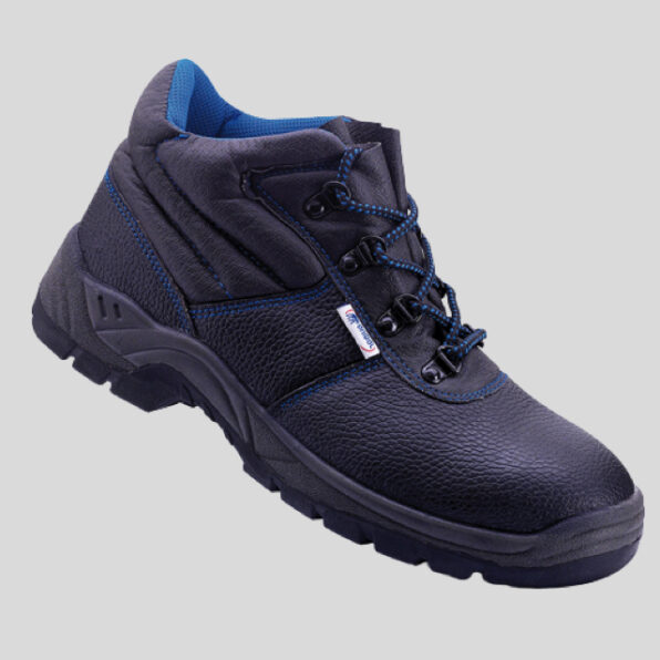 ZAPATO ANÍBAL "MASTIA" BOTA DE PIEL MICROFIBRA NEGRA