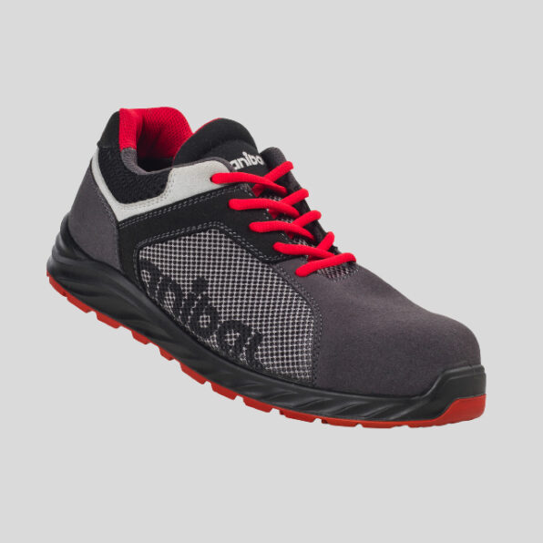 ZAPATO ANIBAL MOD. "FLEXUM Z2" METAL FREE CON REFUERZOS MICROFIBRA