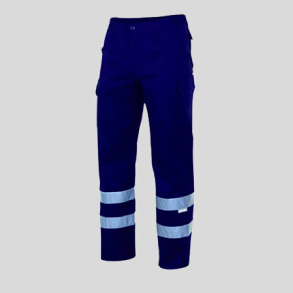 PANTALÓN DE TRABAJO ALTA VISIBILIDAD VELILLA CREMALLERA Y BOTÓN
