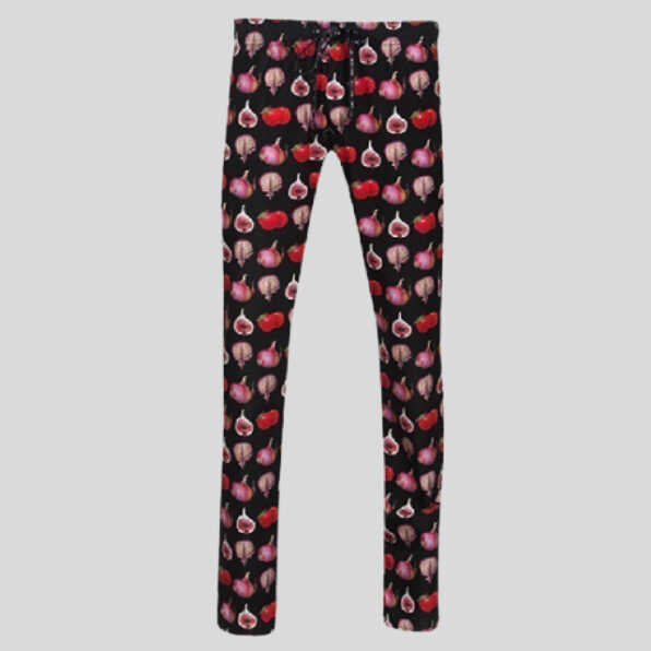 PANTALÓN LARGO DE COCINA ROGER MODELO "SLIM FIT FRUTAS"