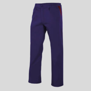 PANTALÓN LARGO VELILLA BICOLOR MORADO CON ROJO