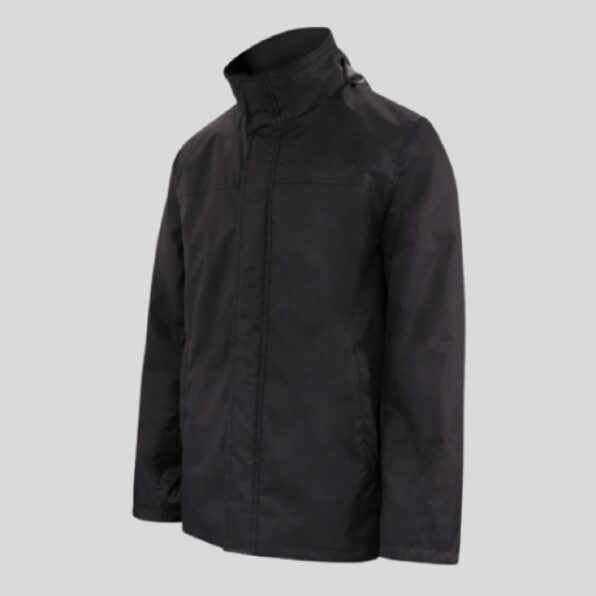 PARKA VELILLA CIERRE DE VELCRO TRES BOLSILLOS Y CAPUCHA OCULTA