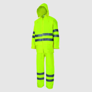 TRAJE DE LLUVIA VELILLA ALTA VISIBILIDAD AMARILLO O NARANJA