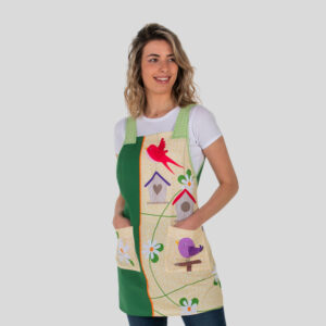 ESTOLA MAESTRA PAJARITOS PRIMAVERA